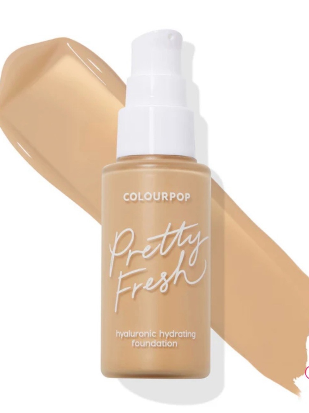 5x$25 ColourPop Pretty Fresh Hyaluronic Hydrating Foundation -  Medium 80W NEW